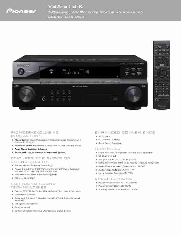 Pioneer Stereo System VSX-518-K-page_pdf